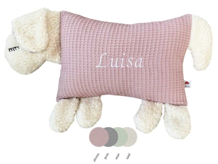 Klicken Sie hier um sich unser Kuscheltier Kissen Schaf in rosa anzuschauen