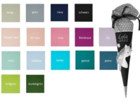 Kaufen Sie hier Ihre Regenbogen Einhorn Schultüte Stoff individuell online