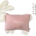 Bestellen Sie hier unser Kuscheltier Hase Musselin in rosa mit Namen bestickt online