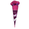 Bestellen Sie jetzt unsere Schultüte Schmetterling in lila ganz bequem online.